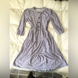 Floral Lavender Dress